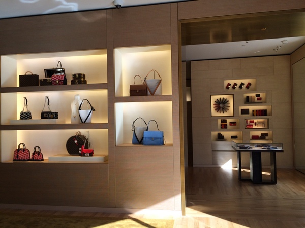 Inside the boutique
