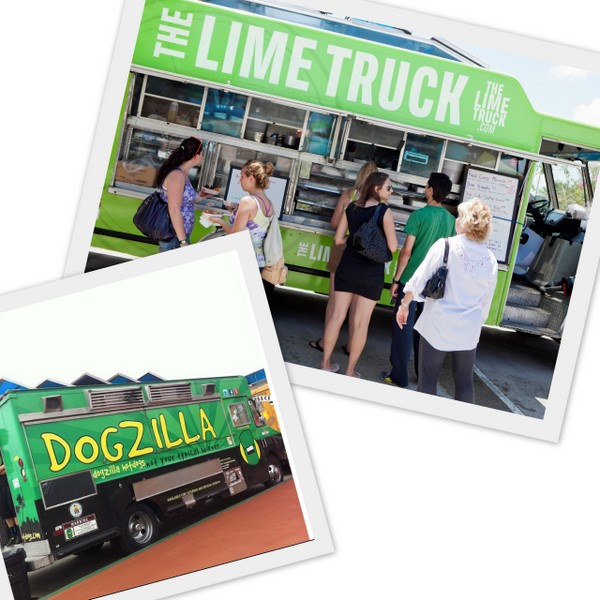 The Lime Truck & Dogzilla