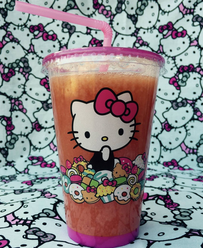 Hello Kitty Cafe Strawberry Lemonade