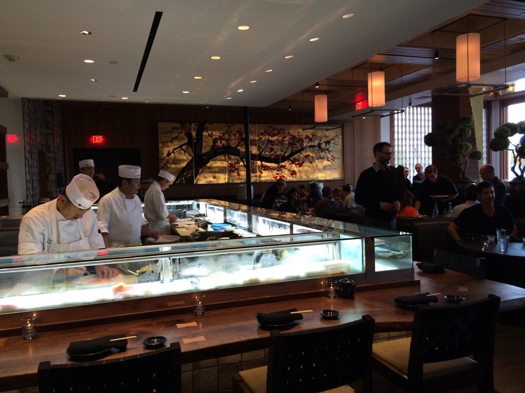 Inside Sushi Roku