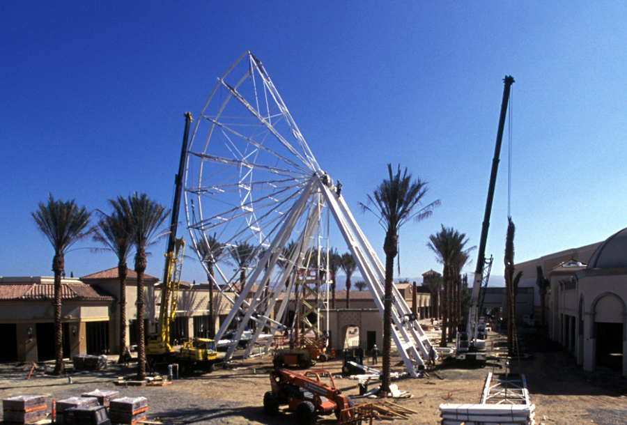 Giant Wheel Construction