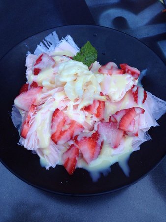 Strawberry Shaved Snow