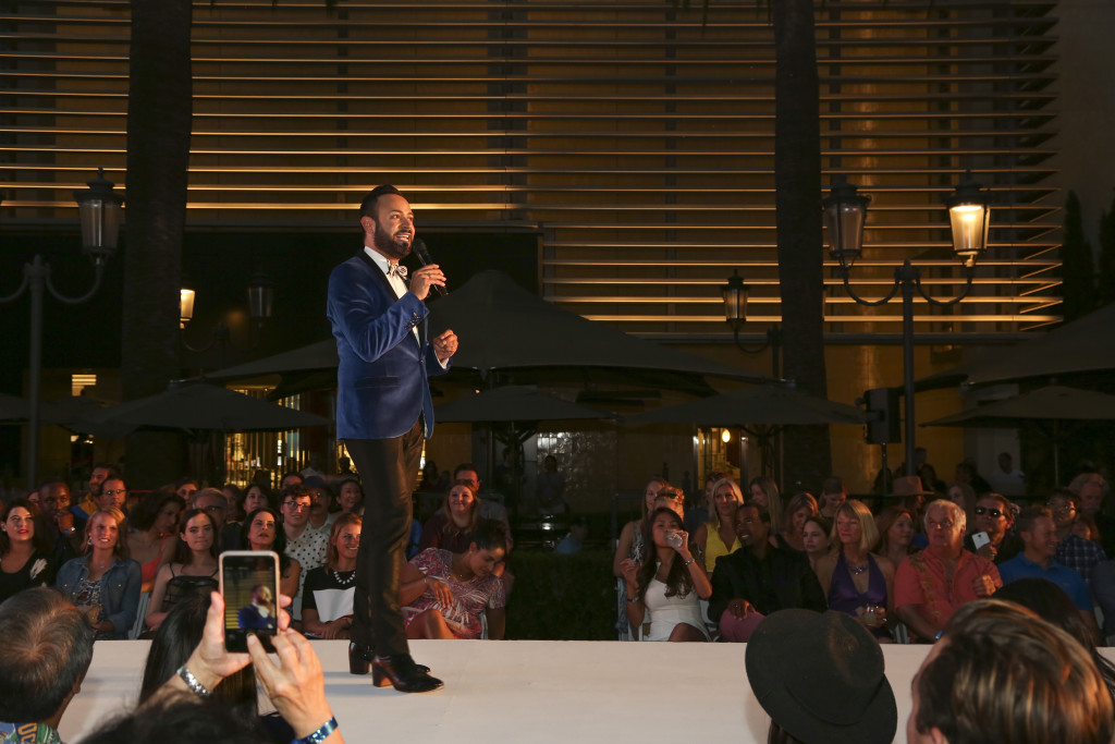 Nick Verreos at STYLEWEEKOC 2015 at Fashion Island