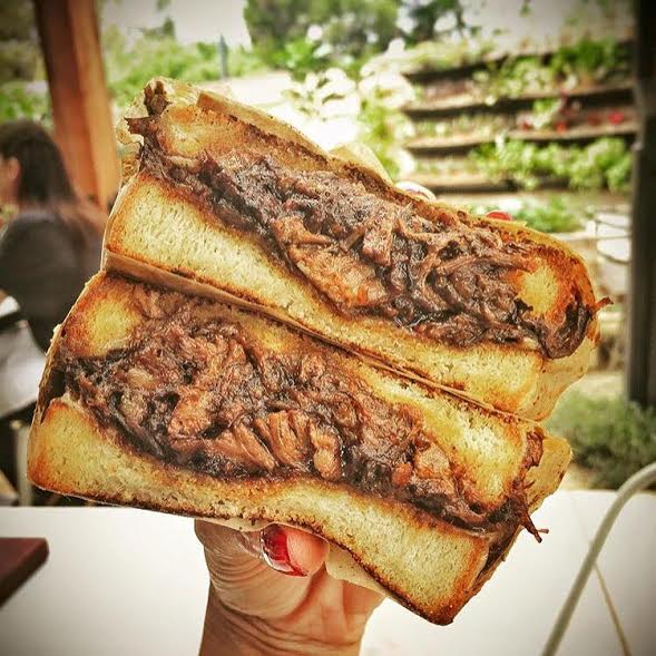 Shortrib Grilled Cheese