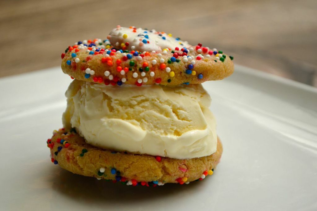 Baking Betty's Fashion Island also features ice cream cookie sandwiches