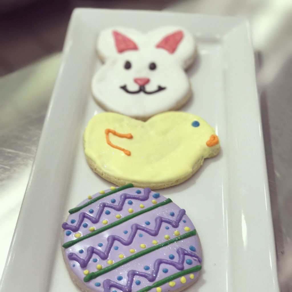 Easter-themed Sugar Cookies from Baking Betty's