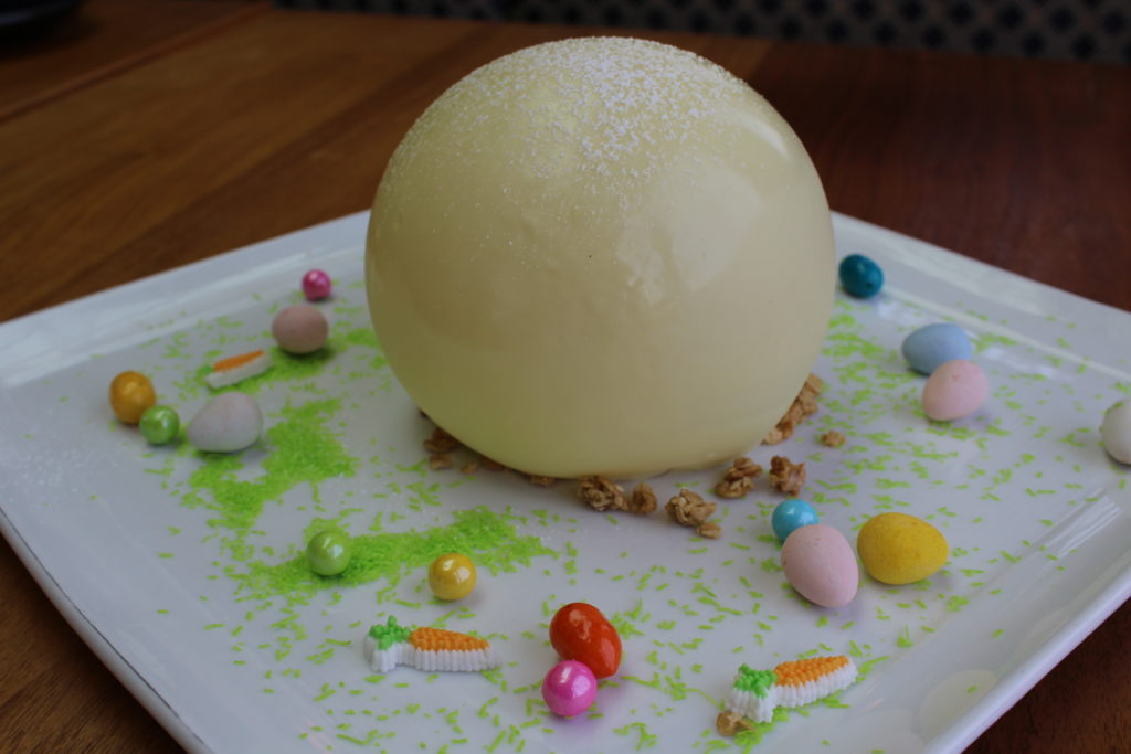 Sushi Roku White Chocolate Sorbet for Easter