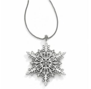 Brighton Collectibles - Snowflake Kisses Convertible Long Necklace at Irvine Spectrum Center and Corona del Mar Plaza