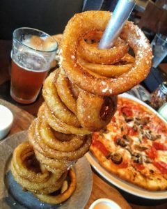 Happy Hour specials at Yard House at Fashion Island in Newport Beach..