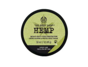 Hemp Face Protector at the Body Shop at Irvine Spectrum Center for Earth Day.