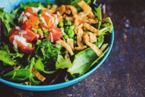 Ahi Tuna Salad at KoJa Kitchen at The Market Place in Irvine Orange County