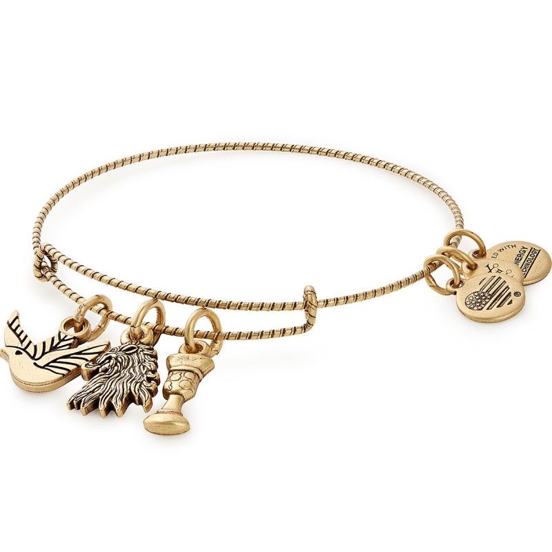 Lannister bracelet from the Alex and Ani Game of Thrones collection