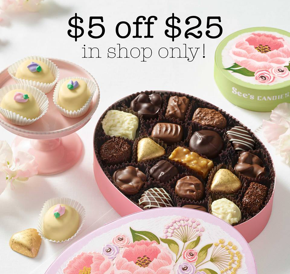See's Candies for Mother's Day
