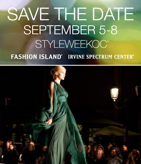 Save the Date for Style Week Orange County 2012