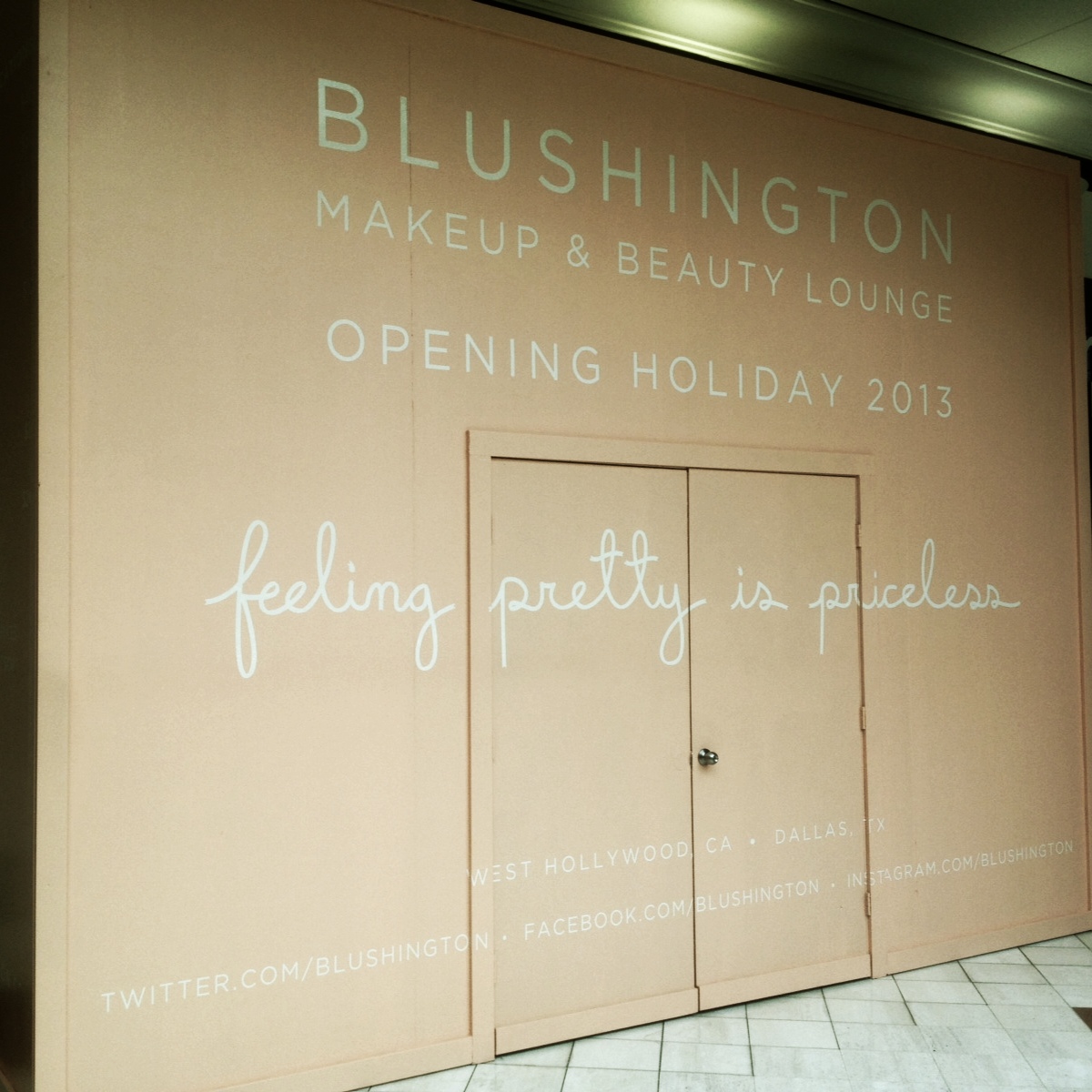 Blushington coming to Fashion Island!