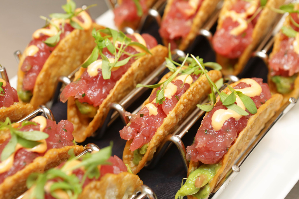 Ahi Tacos during Del Frisco's Grille Happy Hour