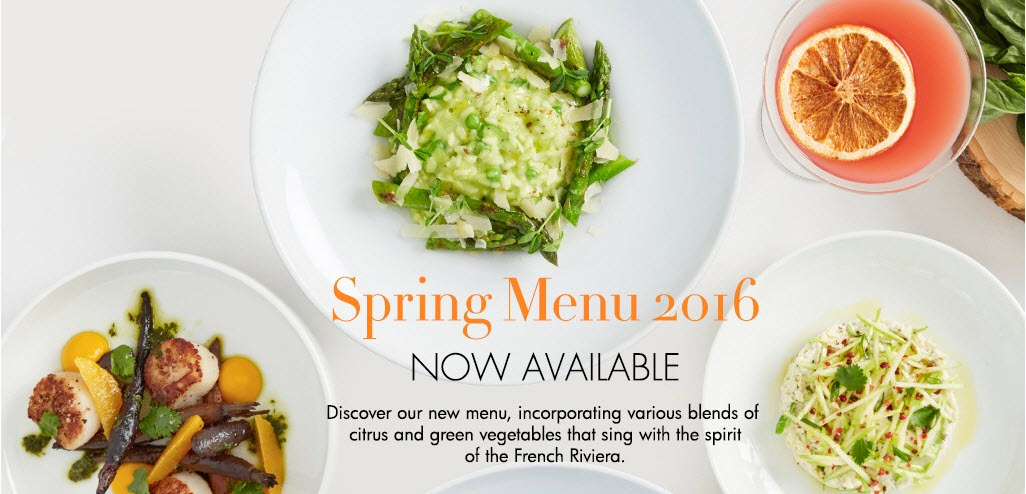 FIG & OLIVE Launches Spring Menu