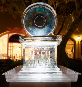 Newport Beach Film Festival Ice Sculpture