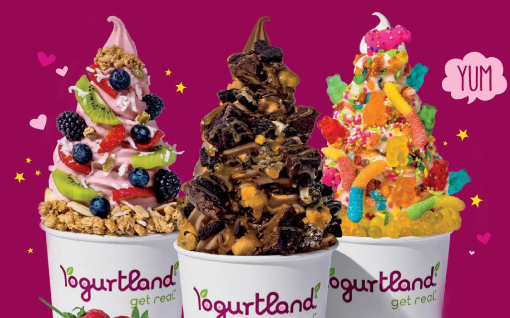 Yogurtland's All You Can Fill 5 Cups Orange County Zest