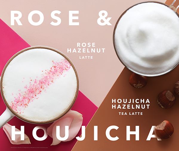 Rose and Hazelnut… Try it at The Coffee Bean & Tea Leaf