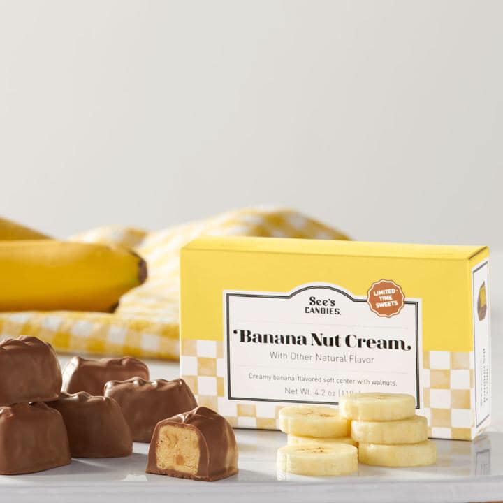 Banana Nut Cream from See's Candies