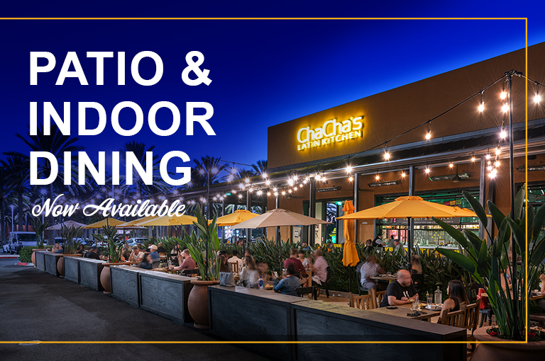 Indoor & Outdoor Dining at The Market Place
