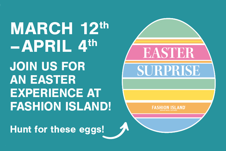 Easter Augmented Reality Experience at Fashion Island